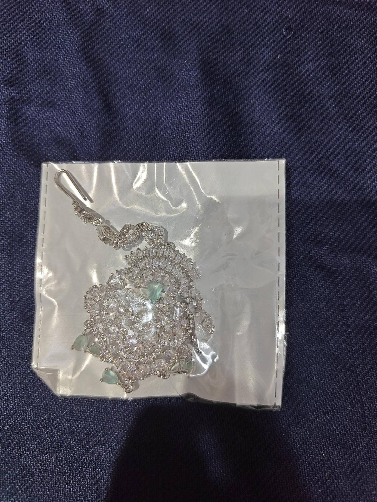 Nitya Silver Maang Tikka