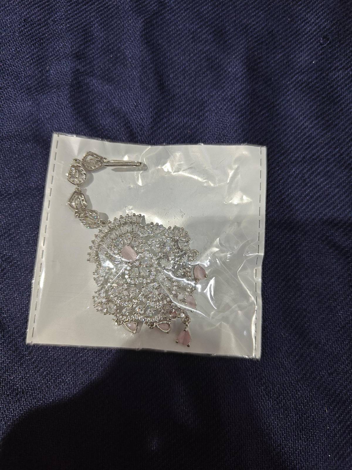 Nitya Silver Maang Tikka