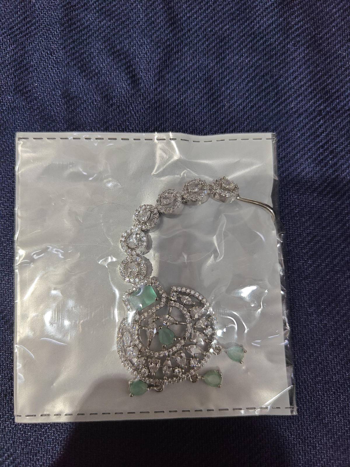 Maya Silver Maang Tikka