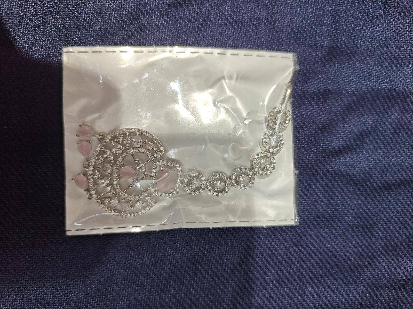 Maya Silver Maang Tikka