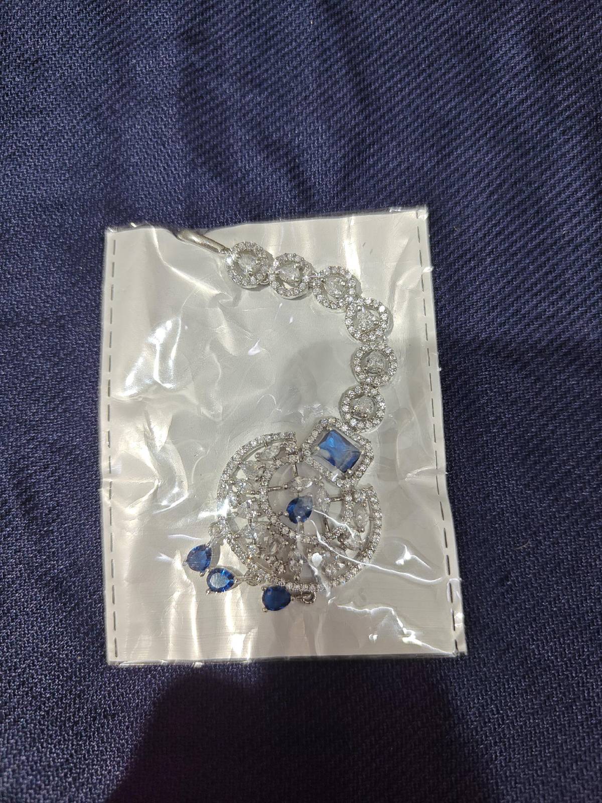 Maya Silver Maang Tikka