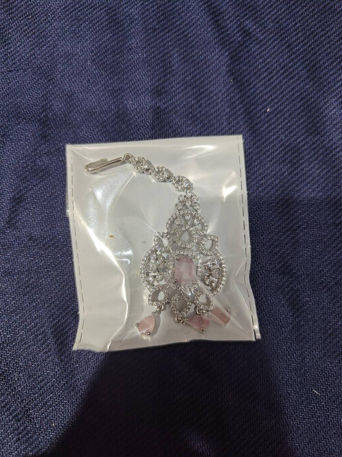 Kaveri Silver Maang Tikka