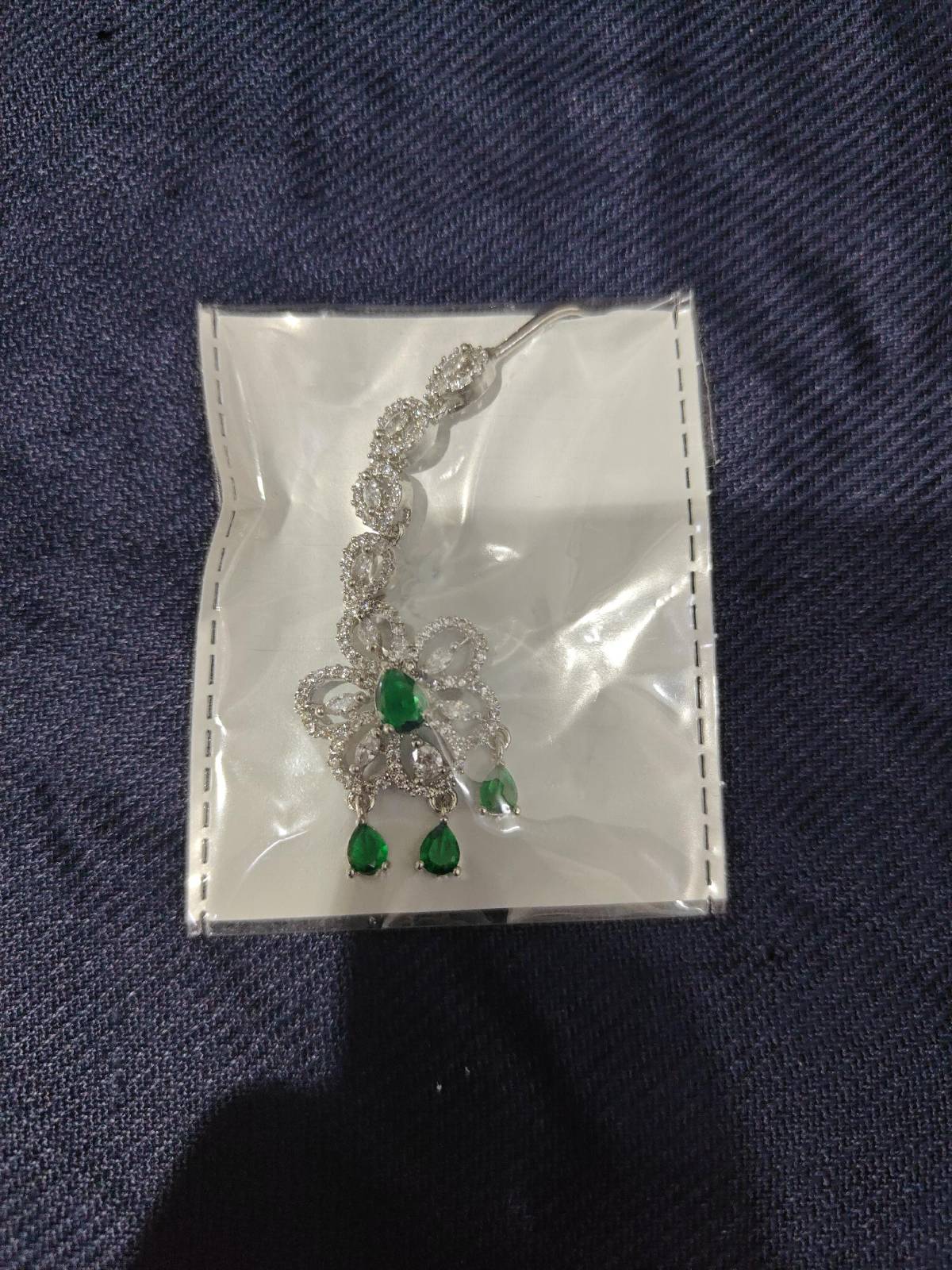 Uma Silver Maang Tikka