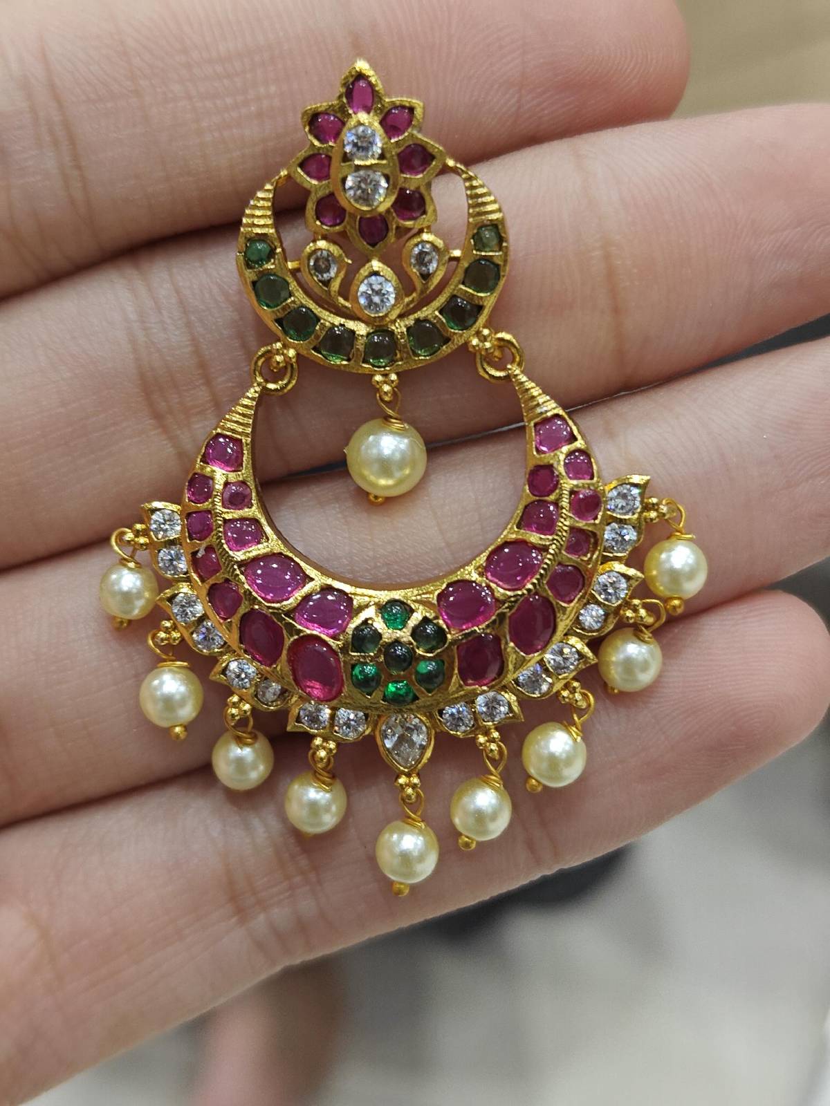 Damini Kemp Jhumka Earrings