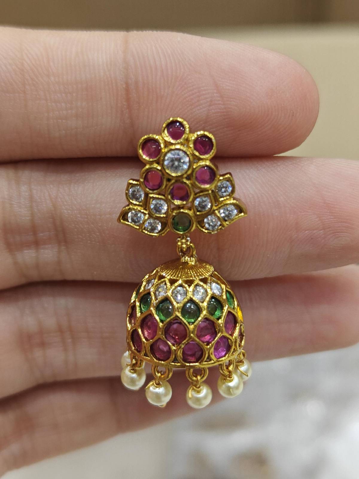 Amara Kemp Jhumka Earrings
