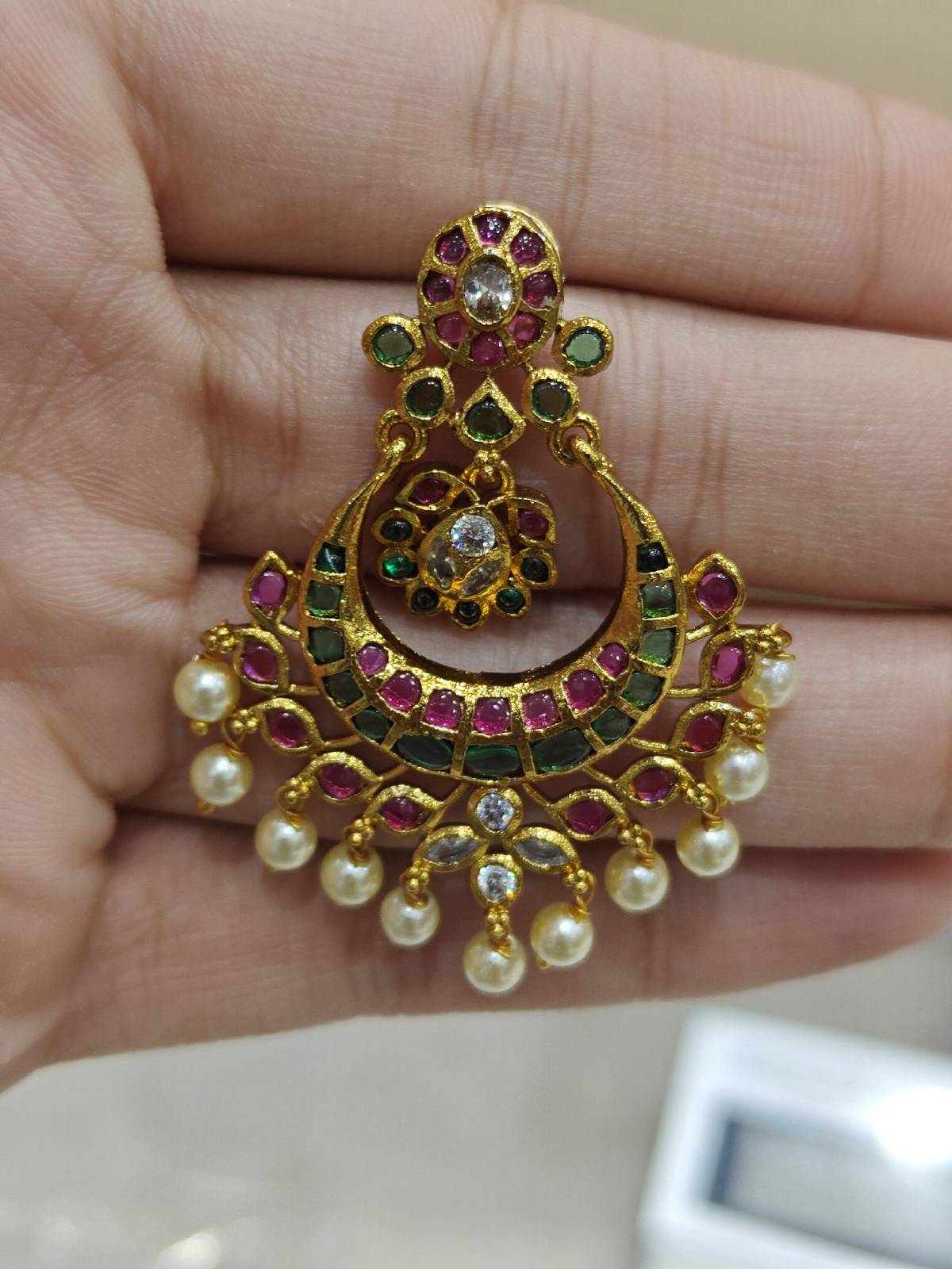 Rani Kemp Jhumka Earrings