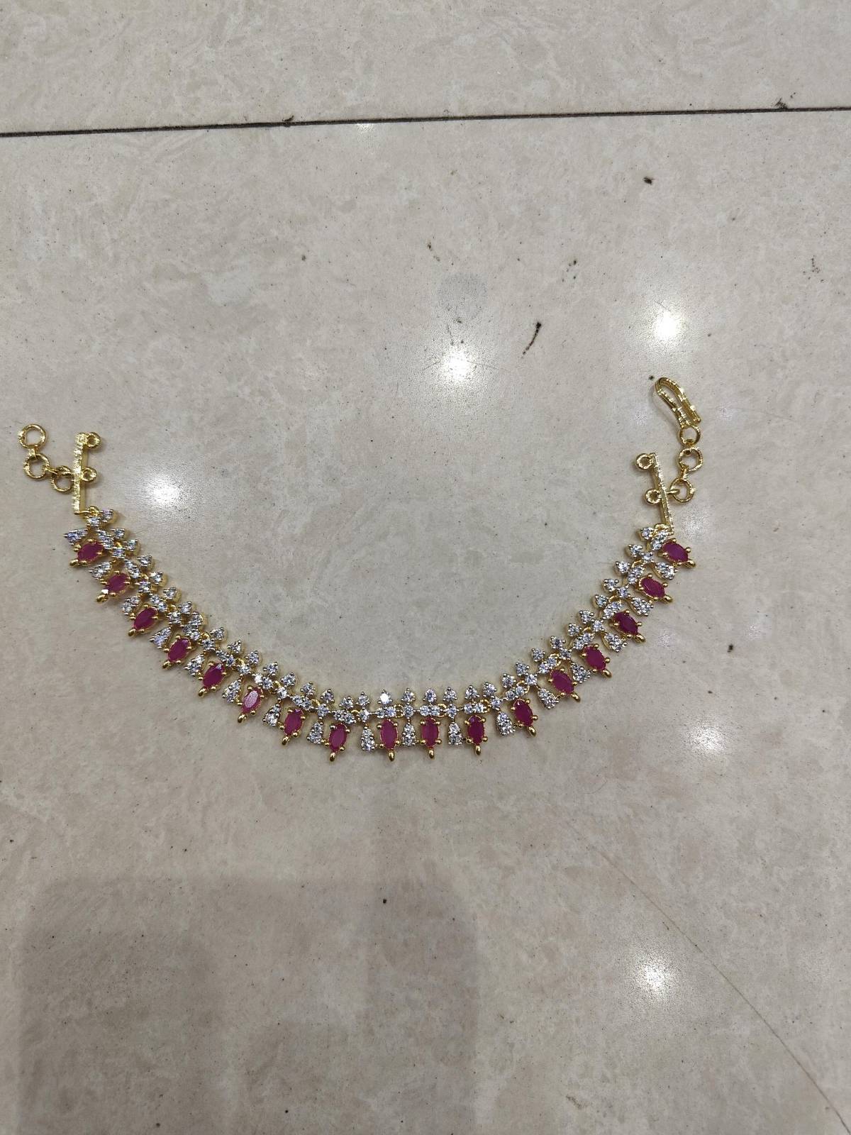 Navya Gilded Champaswaralu Ear Chains