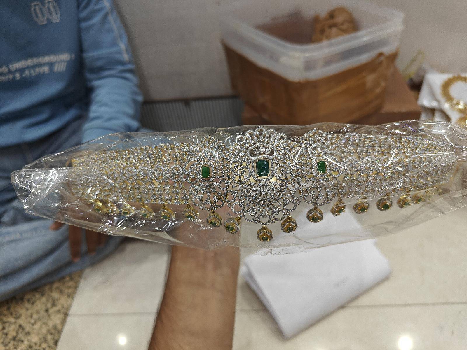 Kiara Gilded Vaddanam Waist Belt