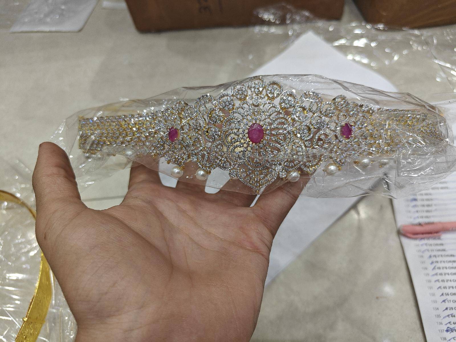 Suhani Gilded Vaddanam Waist Belt