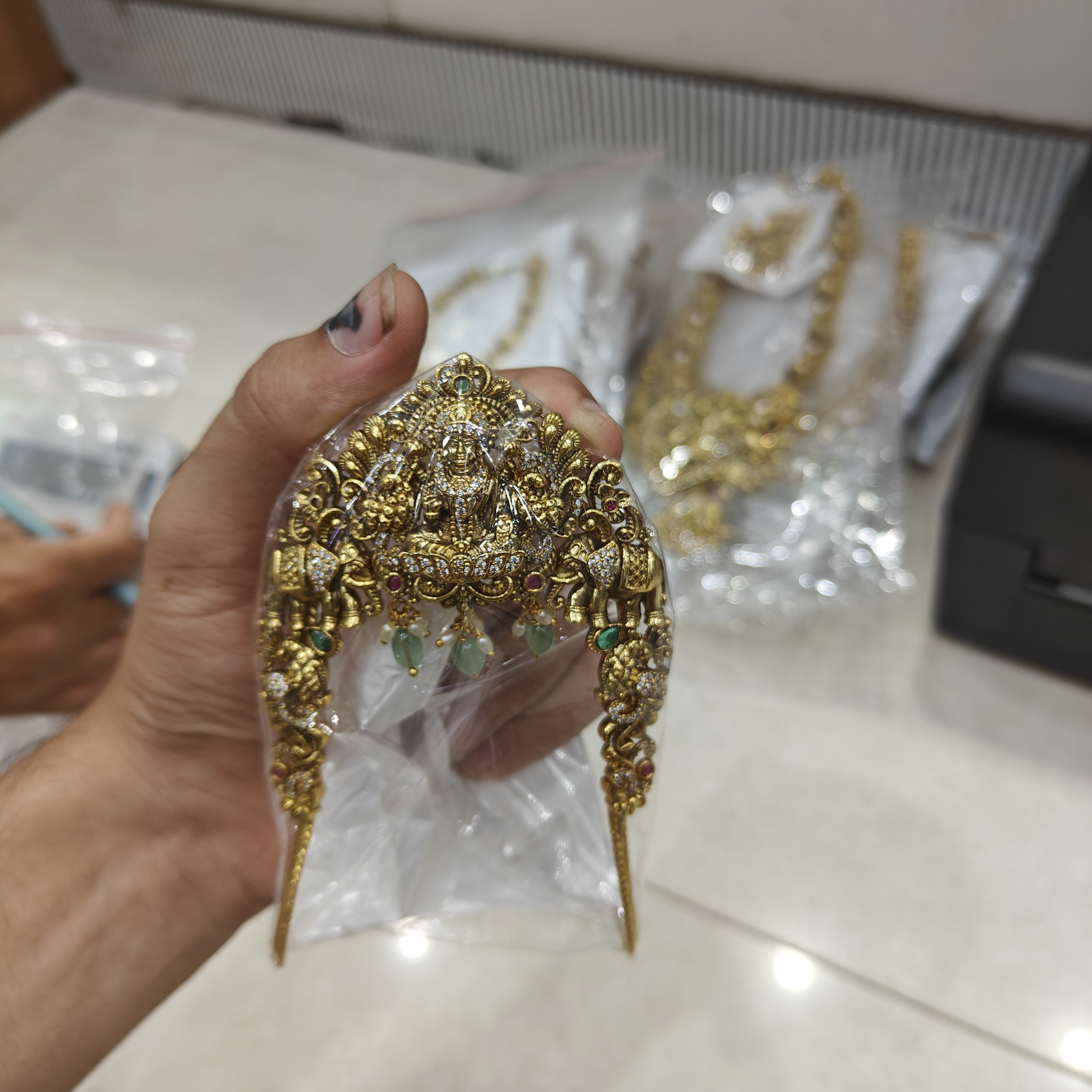Ishani Nakshi Temple Vanki Armlet
